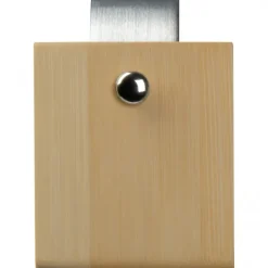 Stojak biurkowy z zegarem VERNON / Beżowy 2315413