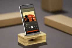 Stojak - eko głośnik na telefon RESONA / Naturalny 17720-17