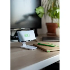 Stojak na telefon | Jeffrey / Biały V0906-02