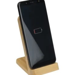 Stojak na telefon z ładowarką indukcyjną GALWAY / Beżowy 319113
