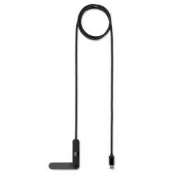 stojak na telefon z kablem USB-C o / Czarny MO3192-03