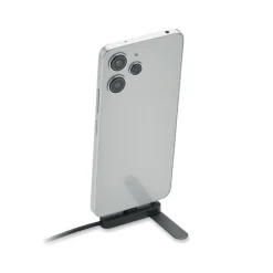 stojak na telefon z kablem USB-C o / Czarny MO3192-03