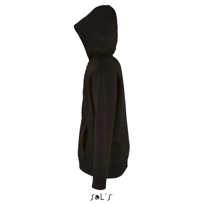 STONE Dziecięcy hoodie / Czarny / Czarny opal S02092-BK-XXL