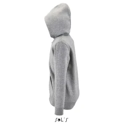 STONE Dziecięcy hoodie / Szary Melanż 2 S02092-GY-3XL