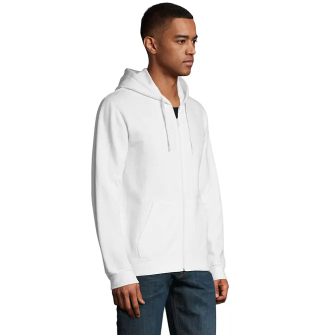 STONE UNI HOODIE 260g / Bialy S01714-WH-3XL
