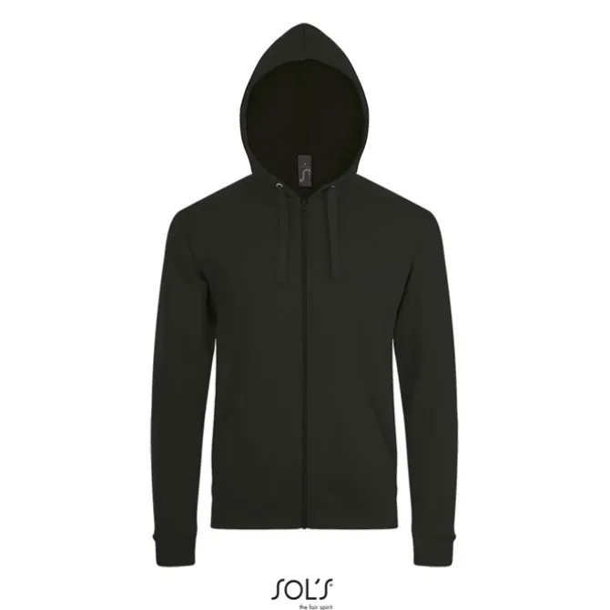 STONE UNI HOODIE 260g / Czarny / Czarny opal S01714-BK-XXL