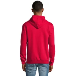 STONE UNI HOODIE 260g / Czerwony S01714-RD-XXL