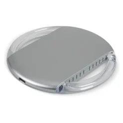 Stylowa ładowarka bezprzewodowa 5W / Srebrny LT95077-N0005