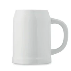 Sublimacyjny kufel do piwa 500 ml / Bialy MO2406-06