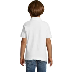 SUMMER II Dziecięce POLO / Biały S11344-WH-3XL