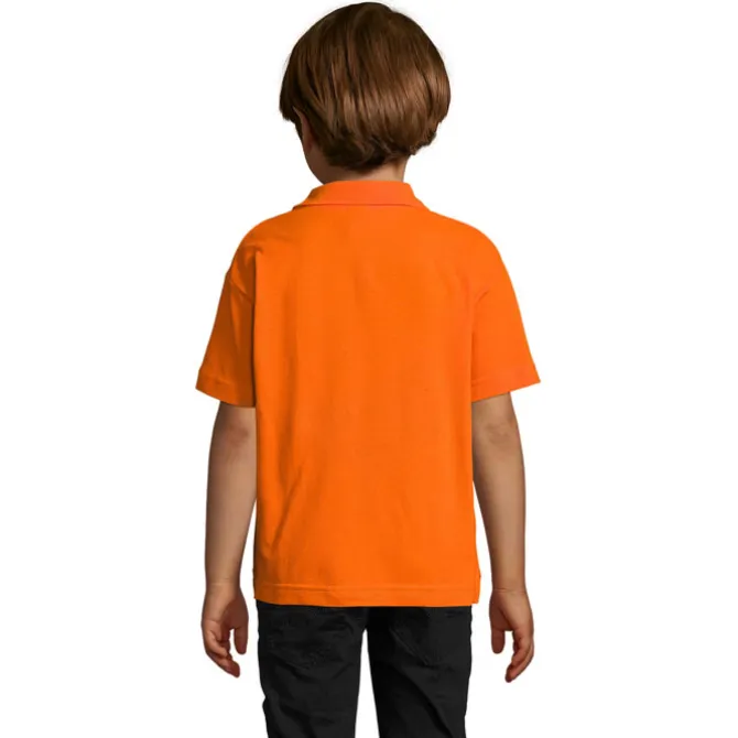 SUMMER II Dziecięce POLO / Pomaranczowy S11344-OR-XXL