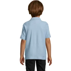 SUMMER II Dziecięce POLO / Sky Blue Pique S11344-SP-3XL