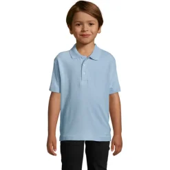 SUMMER II Dziecięce POLO / Sky Blue Pique S11344-SP-L