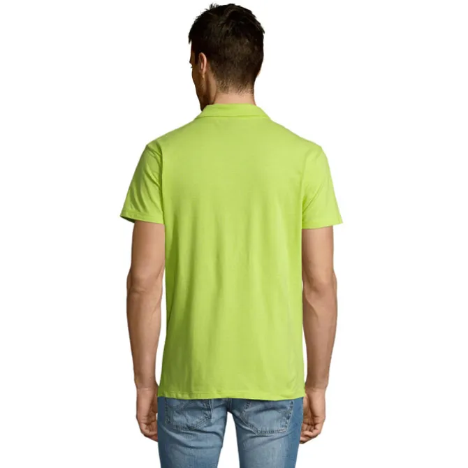 SUMMER II Męskie POLO 170g / Apple Green S11342-AG-XXL