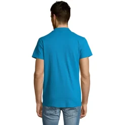 SUMMER II Męskie POLO 170g / Aqua S11342-AQ-S