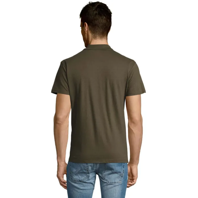 SUMMER II Męskie POLO 170g / Army S11342-AR-XS