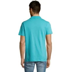 SUMMER II Męskie POLO 170g / Atoll blue S11342-AL-S