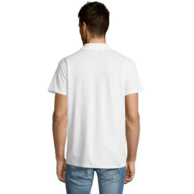 SUMMER II Męskie POLO 170g / Biały S11342-WH-M