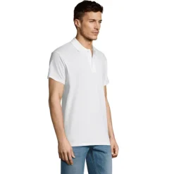 SUMMER II Męskie POLO 170g / Biały S11342-WH-XXL