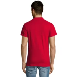 SUMMER II Męskie POLO 170g / Czerwony S11342-RD-XS