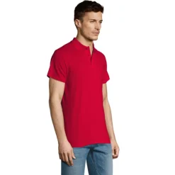 SUMMER II Męskie POLO 170g / Czerwony S11342-RD-XS
