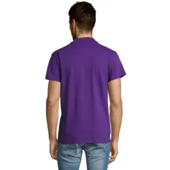 SUMMER II Męskie POLO 170g / Dark purple S11342-DA-L