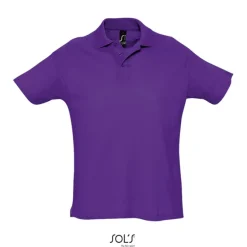 SUMMER II Męskie POLO 170g / Dark purple S11342-DA-XS