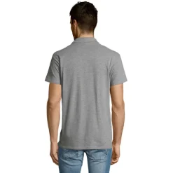 SUMMER II Męskie POLO 170g / Grey melange S11342-GY-XS