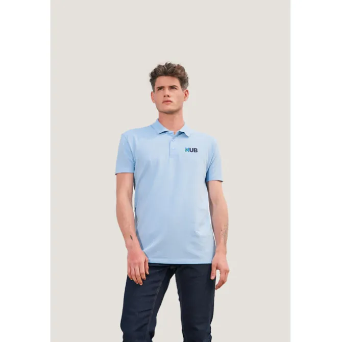SUMMER II Męskie POLO 170g / Kacze jajo S11342-DU-S