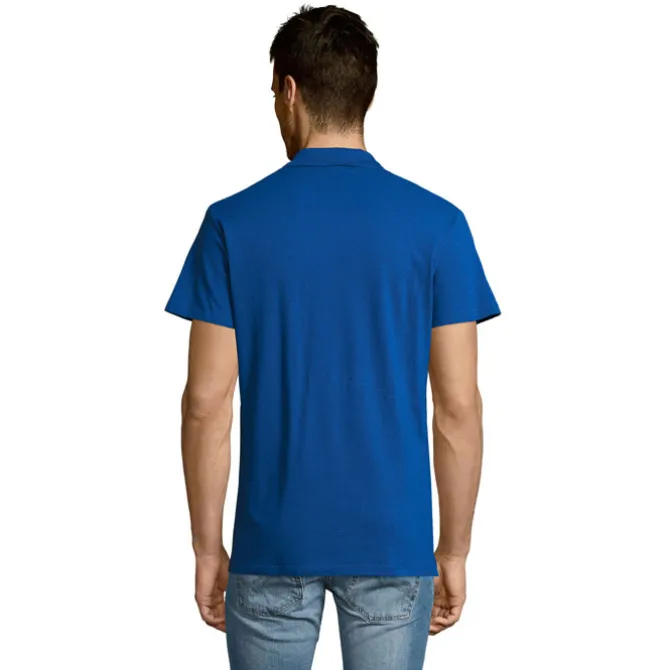 SUMMER II Męskie POLO 170g / Niebieski S11342-RB-L
