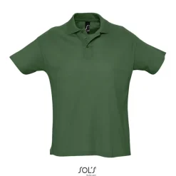 SUMMER II Męskie POLO 170g / Zielony golf S11342-GG-XS