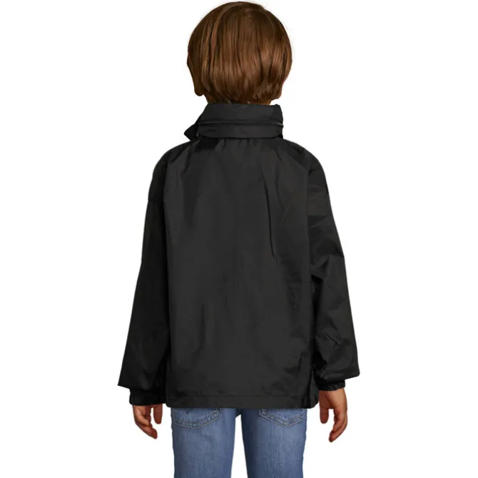 SURF KIDS WINDBREAKER 210g / Czarny / Czarny opal S32300-BK-4XL