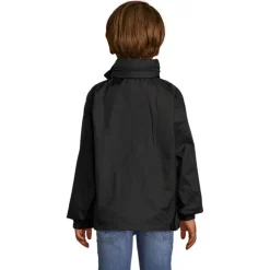 SURF KIDS WINDBREAKER 210g / Czarny / Czarny opal S32300-BK-XL