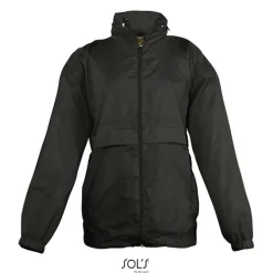 SURF KIDS WINDBREAKER 210g / Czarny / Czarny opal S32300-BK-5XL