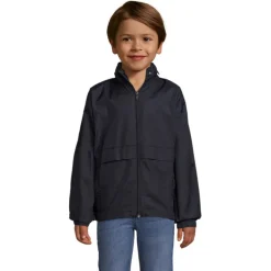 SURF KIDS WINDBREAKER 210g / Granatowy S32300-NY-5XL