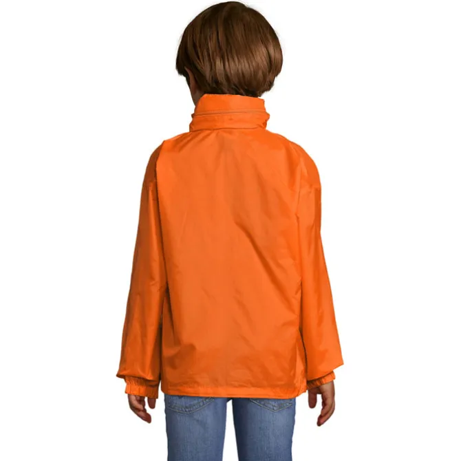 SURF KIDS WINDBREAKER 210g / Pomaranczowy S32300-OR-4XL