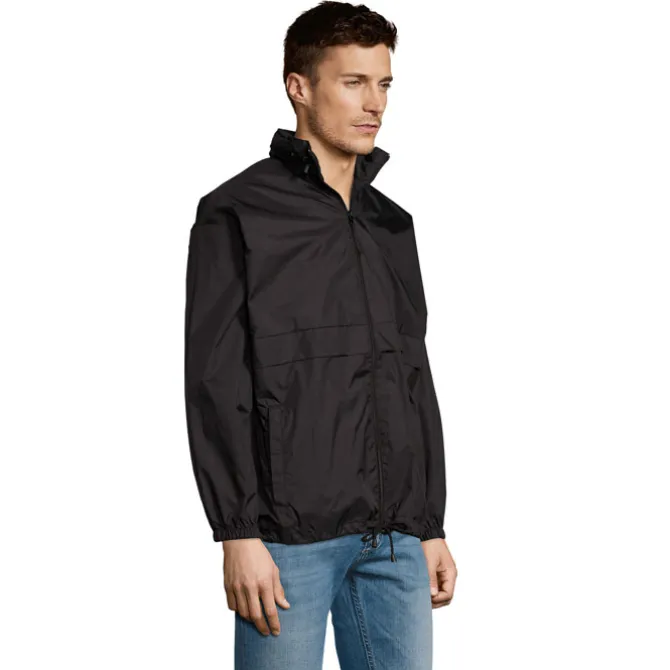 SURF UNI kurtka wiatrówka / Czarny / Czarny opal S32000-BK-L