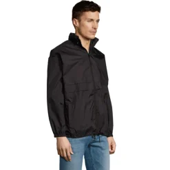 SURF UNI kurtka wiatrówka / Czarny / Czarny opal S32000-BK-XXL