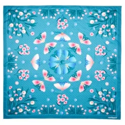 Szal Astrid Green / Tourquise Blue CFL437T
