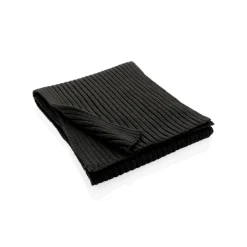 Szalik z dzianiny AWARE™ Polylana® / Czarny P453.441