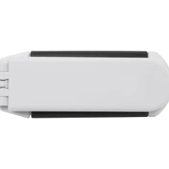 Szczotka do włosów i lusterko / Biały V4345-02
