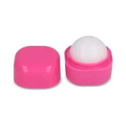 Sześcienny balsam do ust z recyklingu ABS / Różowy LT90484-N0076