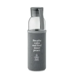 Szklana butelka 500 ml / Ciemno szary MO2089-15