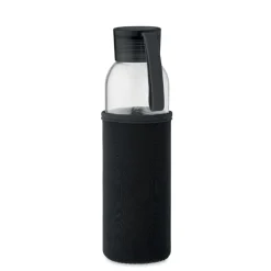 Szklana butelka 500 ml / Czarny MO2089-03