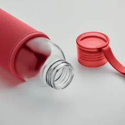 Szklana butelka 500 ml / Czerwony MO2089-05
