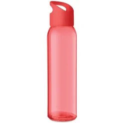 Szklana butelka 500ml / Czerwony MO9746-05