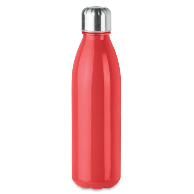 Szklana butelka 650 ml / Czerwony MO9800-05