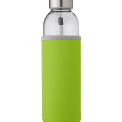 Szklana butelka 500 ml / Limonkowy V0939-09