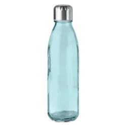Szklana butelka  650 ml / Przezroczysty niebieski MO9800-23