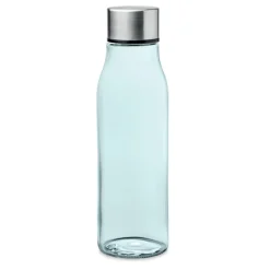 Szklana butelka 500 ml / Przezroczysty niebieski MO6210-23